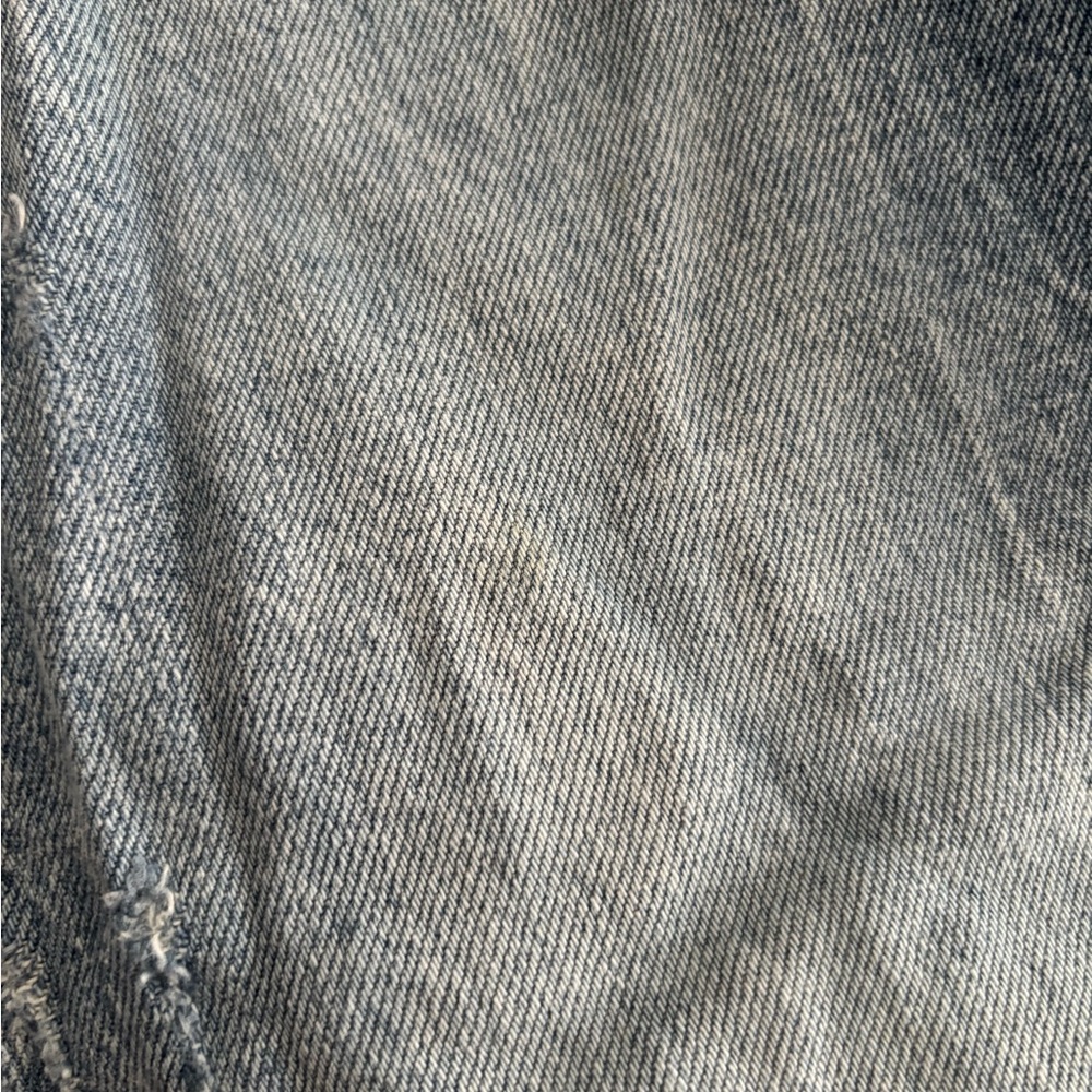 Zara High Waist. Light Blue Denim Jeans - Picture 6 of 7